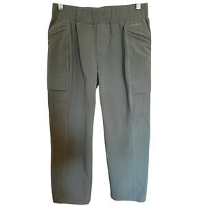 Eddie Bauer travel casual pants green size